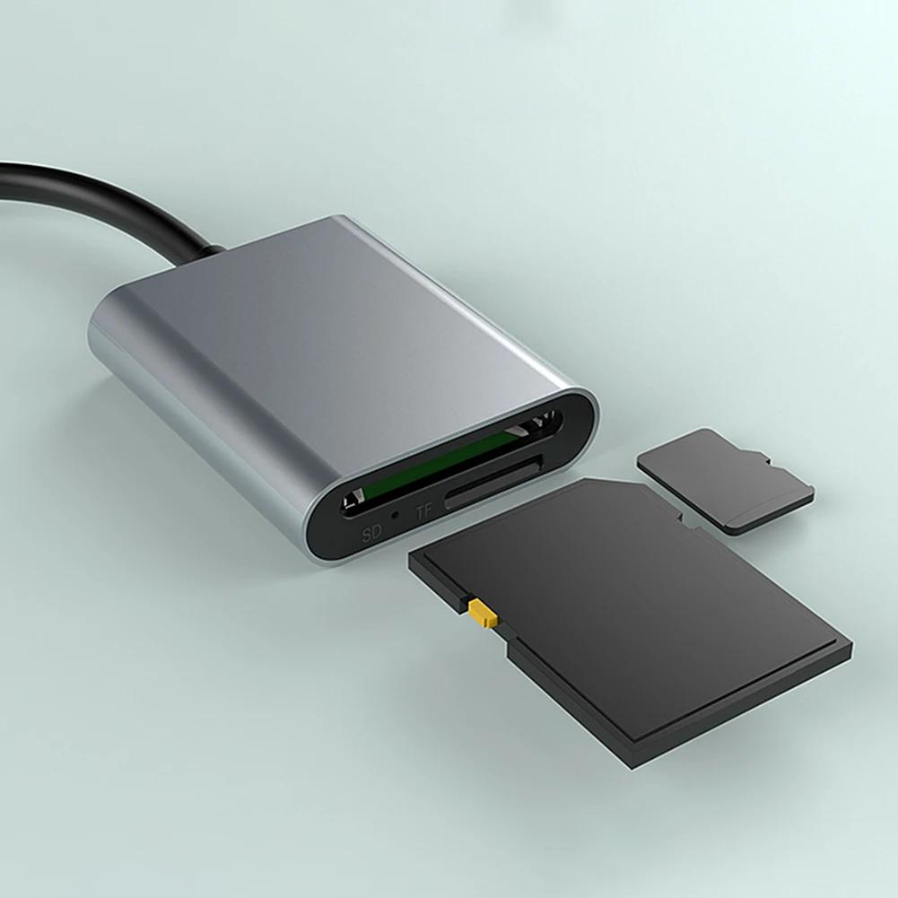 USB C ī   ī  ,  е, 2-in-1 SD3.0, SD4.0 + TF ޸ ī , 2 ī  б